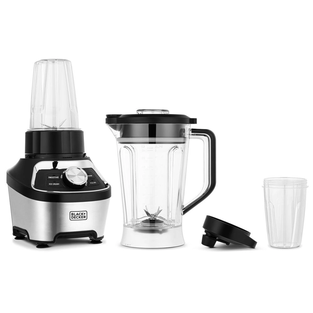 BD-BXH1200-B5 - Stainless steel six-blade design Smoothie and Ice crush presets 500ml travel cup