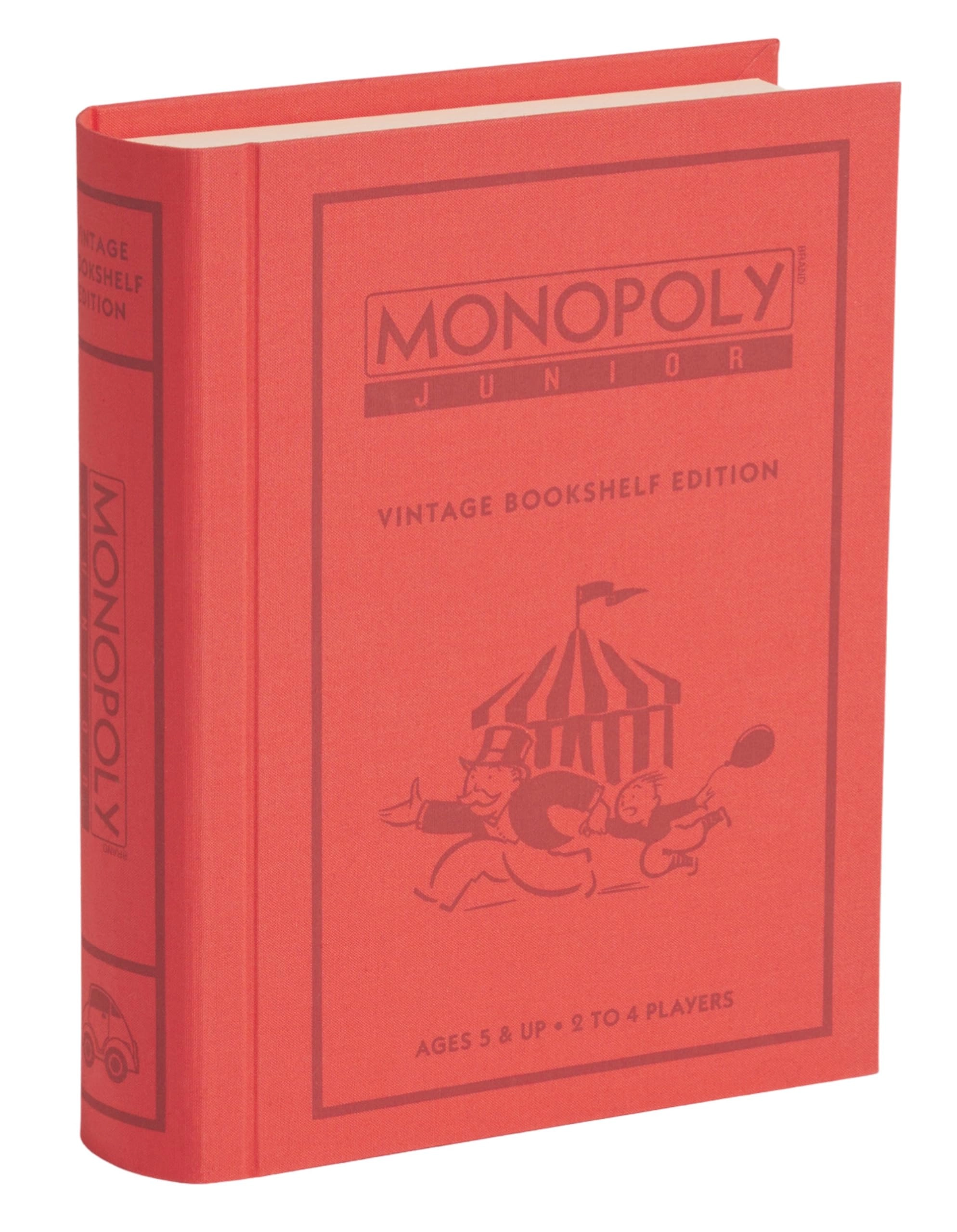WS Game Company Monopoly Junior: Vintage Bookshelf Edition