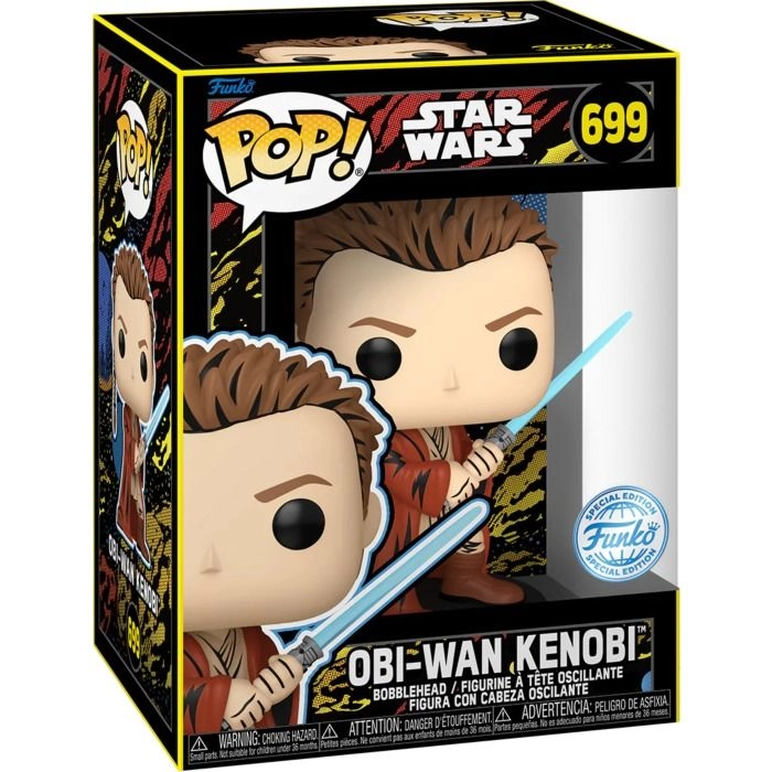 Obi-Wan Kenobi - The Phantom Menace Retro Series - 25th Anniversary Exclusive