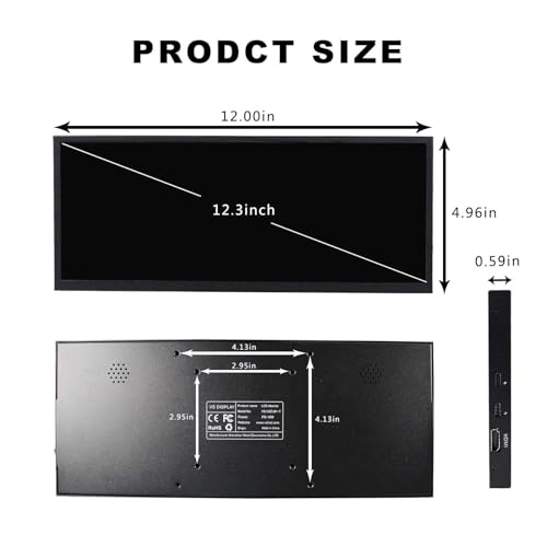 VS123ZJ01-T - 1920x720 pixels 12.3 inch