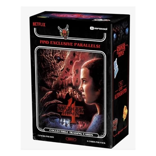 Topps Stranger Things Season 4 Value Box - 7 packs 6 cards