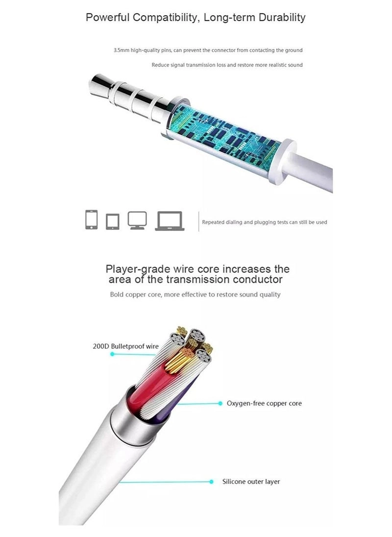 Lightning Headphone Wired Headset