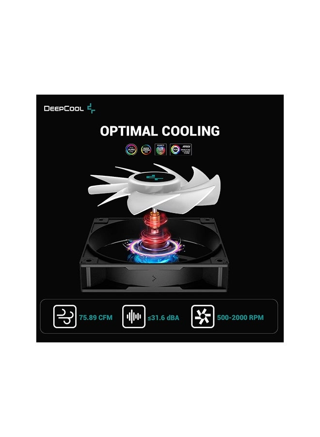 AG400 BK - Single-Tower 120mm