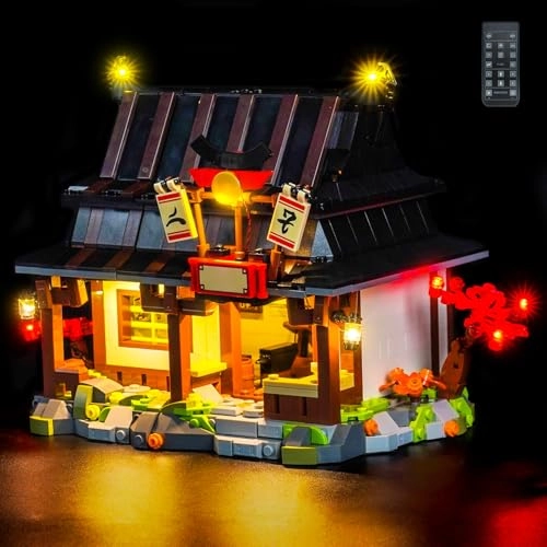 Light kit Compatible with Lego 71858 Four Weapons Blacksmith - RC Version