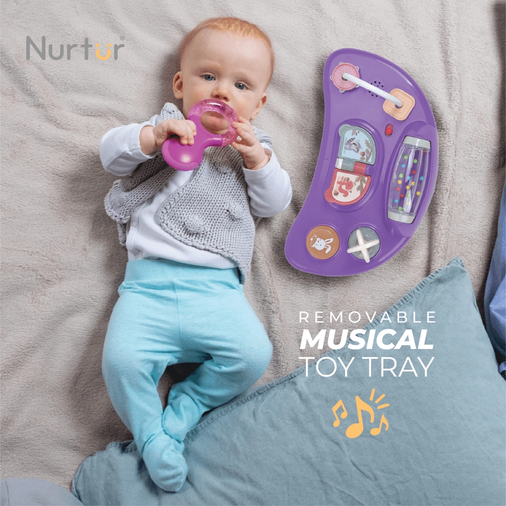 3-In-1 Baby Multi Walker - Music Function Red