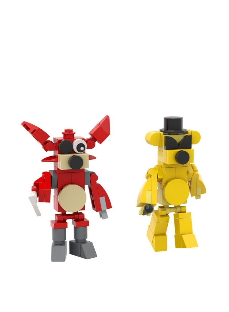 Five Nights At Freddy's Model Building Block Set - 5 pcs