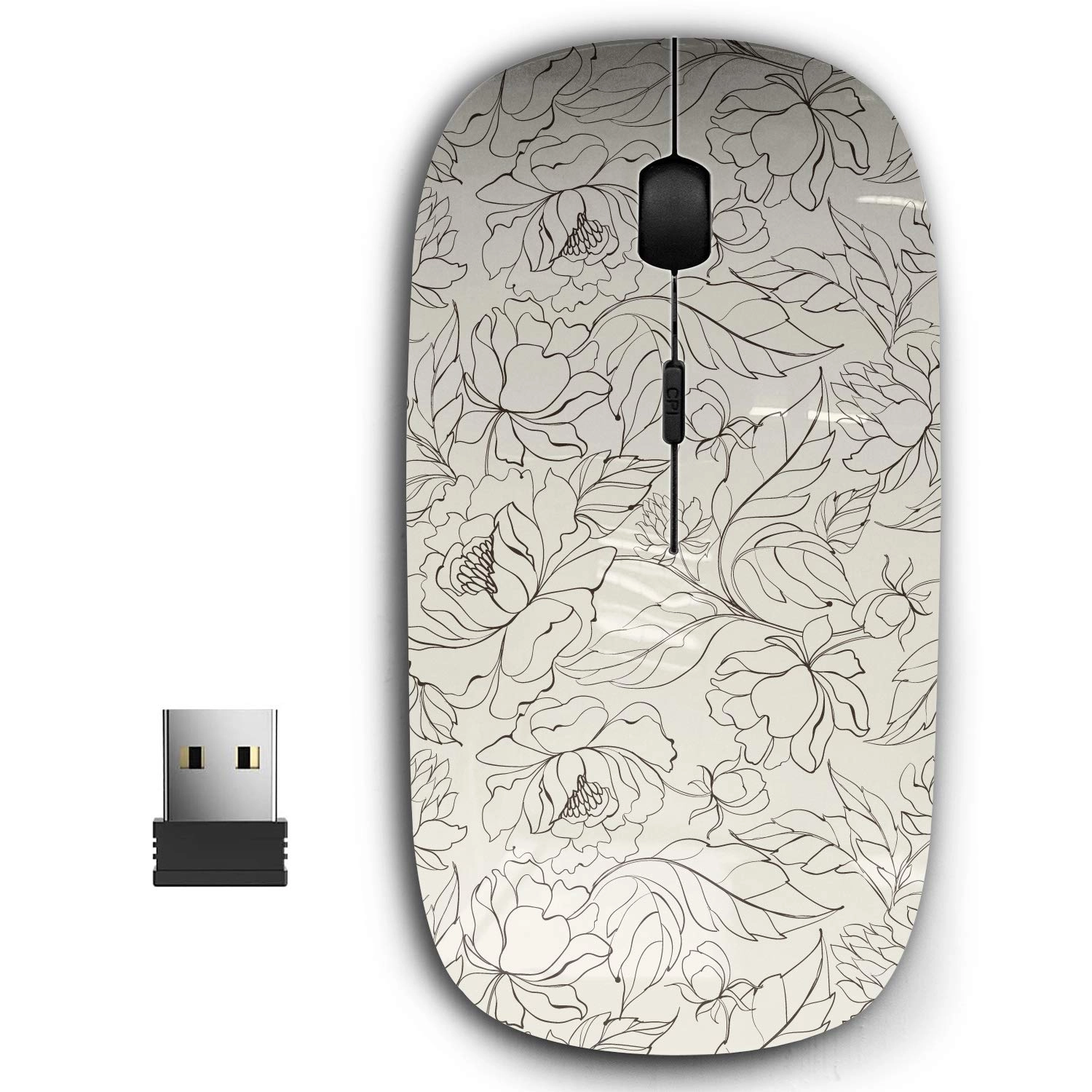 2.4G Ergonomic Portable USB Office Mouse - Wireless