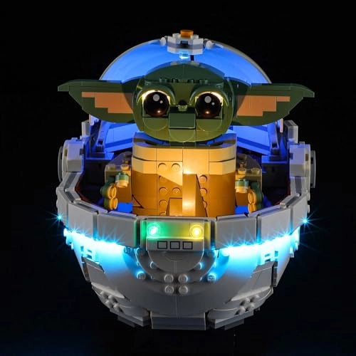LED Light Kit for LEGO 75403 Grogu with Hover-Pram