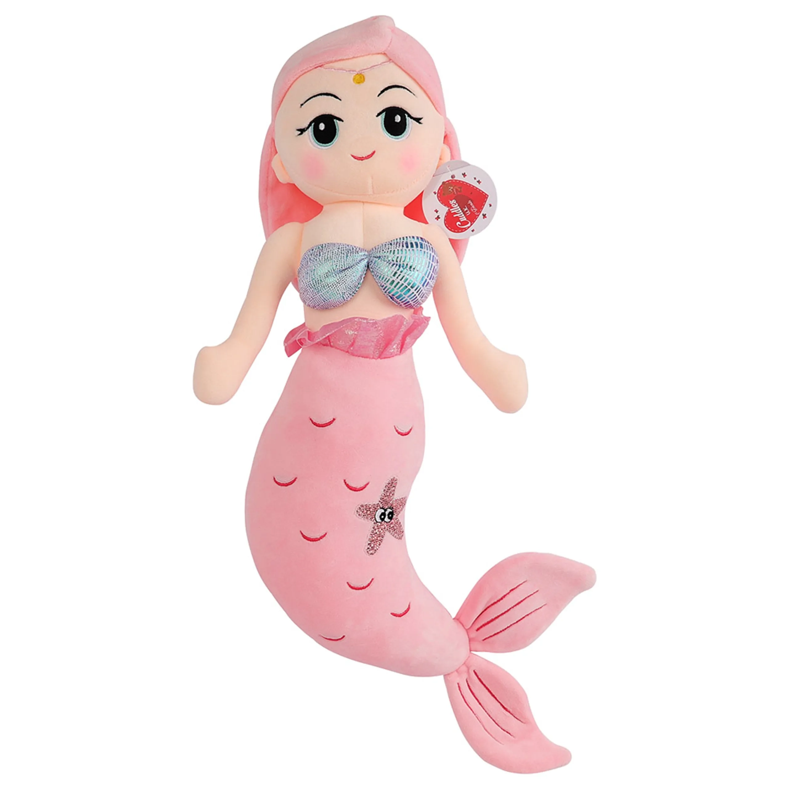 Cuddles Mermaid Plush Toy Marshmallow Series - 60cm