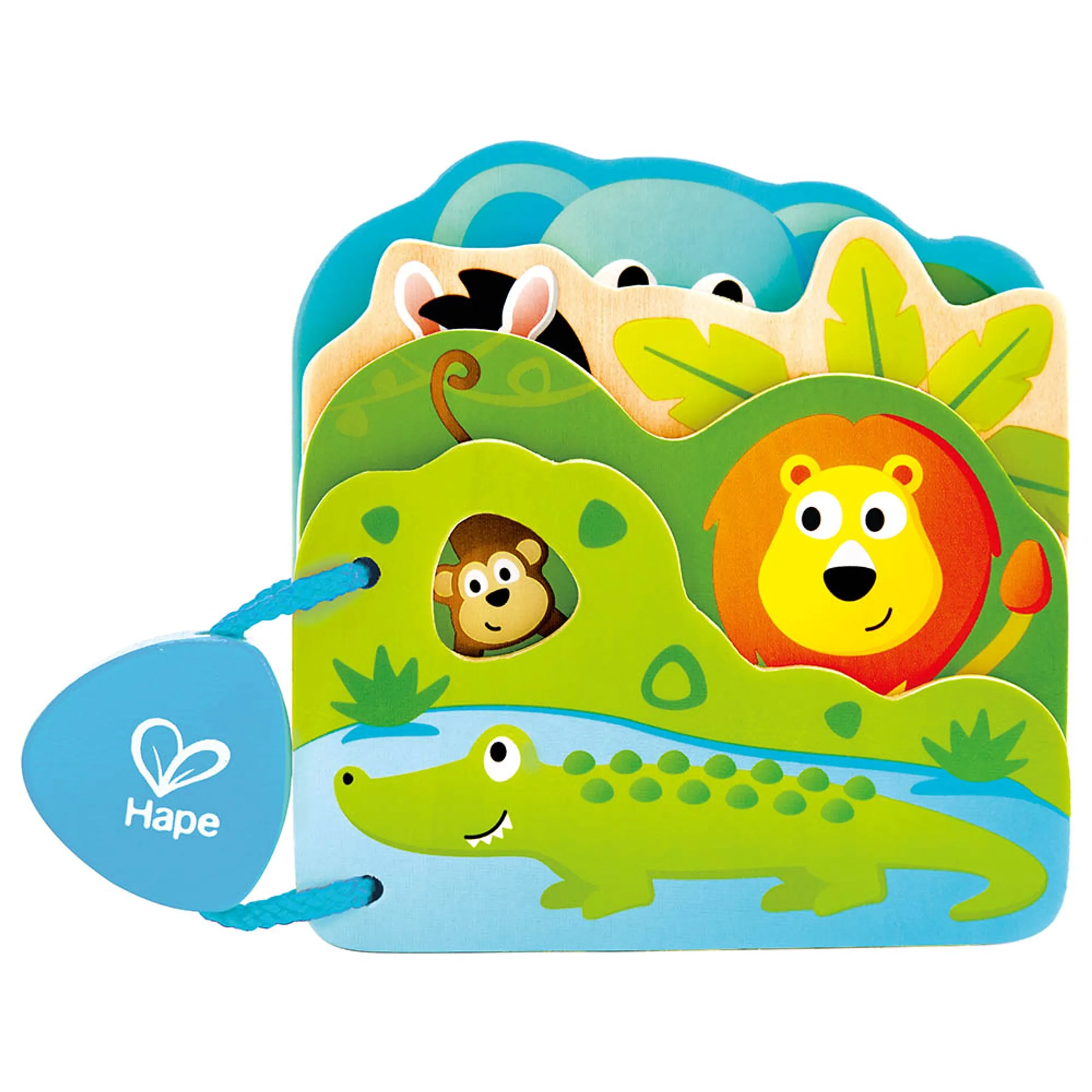 Musical Walker + Shape Sorting Box + Baby's Wild Animal Book - Suitable for 10 months and above