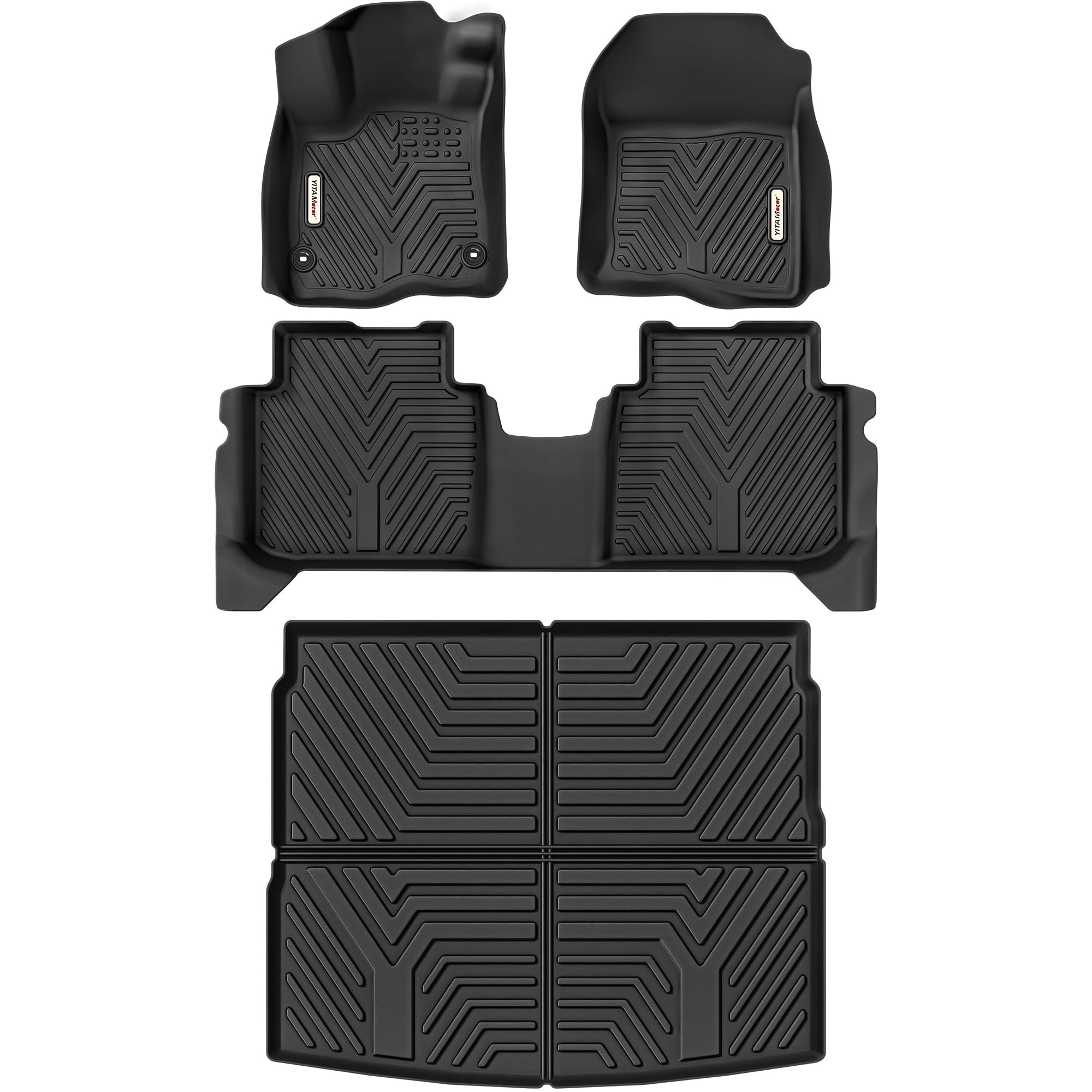 yitamotor Floor Mats & Cargo Liner - Honda CR-V 2026-2023 Upper Position