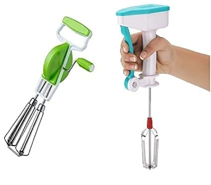 AK Ultimate Stainless Steel Hand BlenderBeater - Stainless steel blade Set of 2