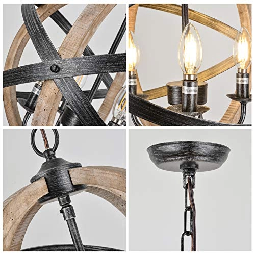 Farmhouse Chandelier - 76.8"