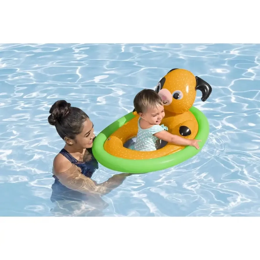 Lil Animal Baby Inflatable Floating Boat - animal 71 x 55 cm