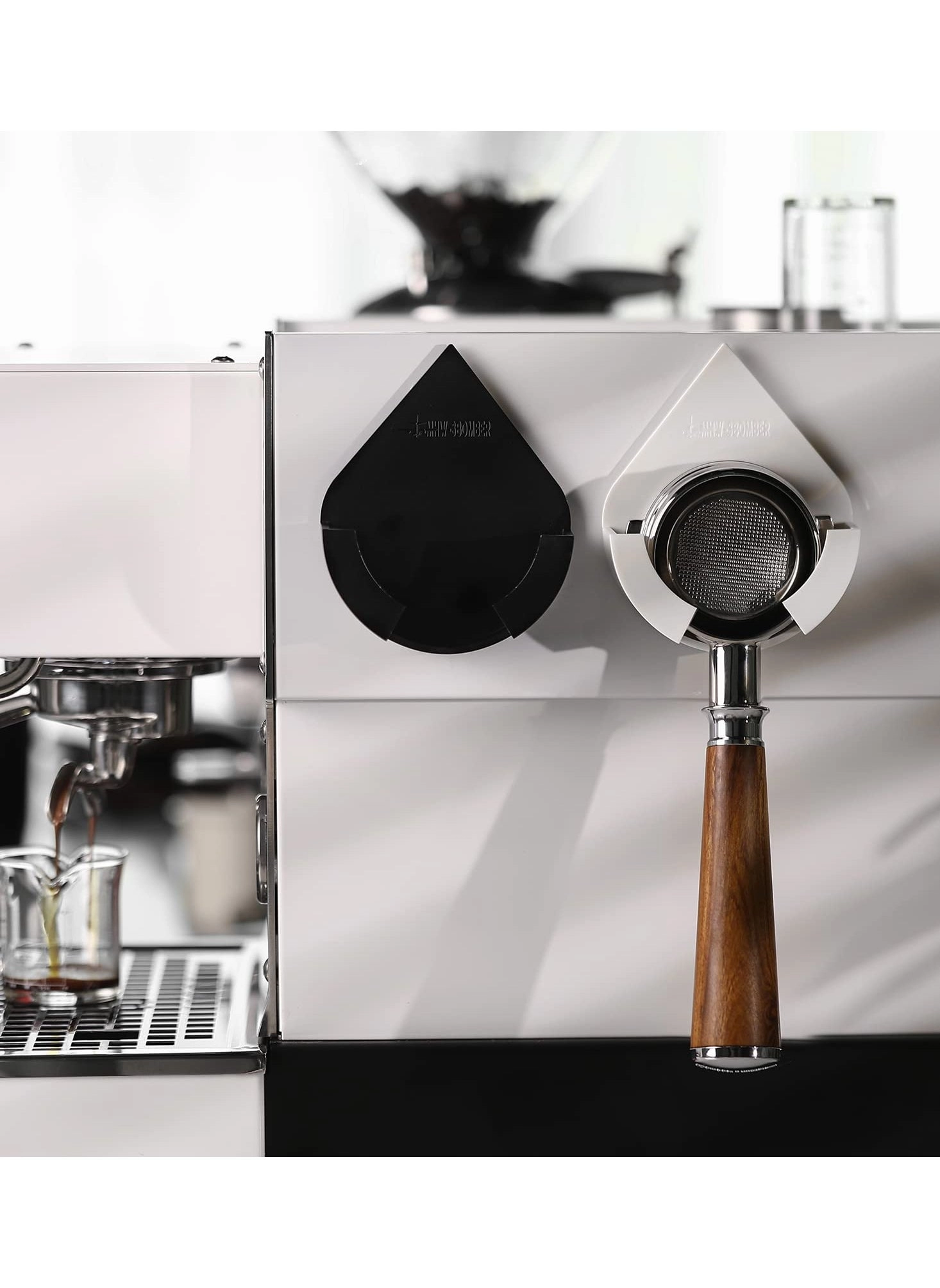 Coffee Portafilter Wall Rack Holder