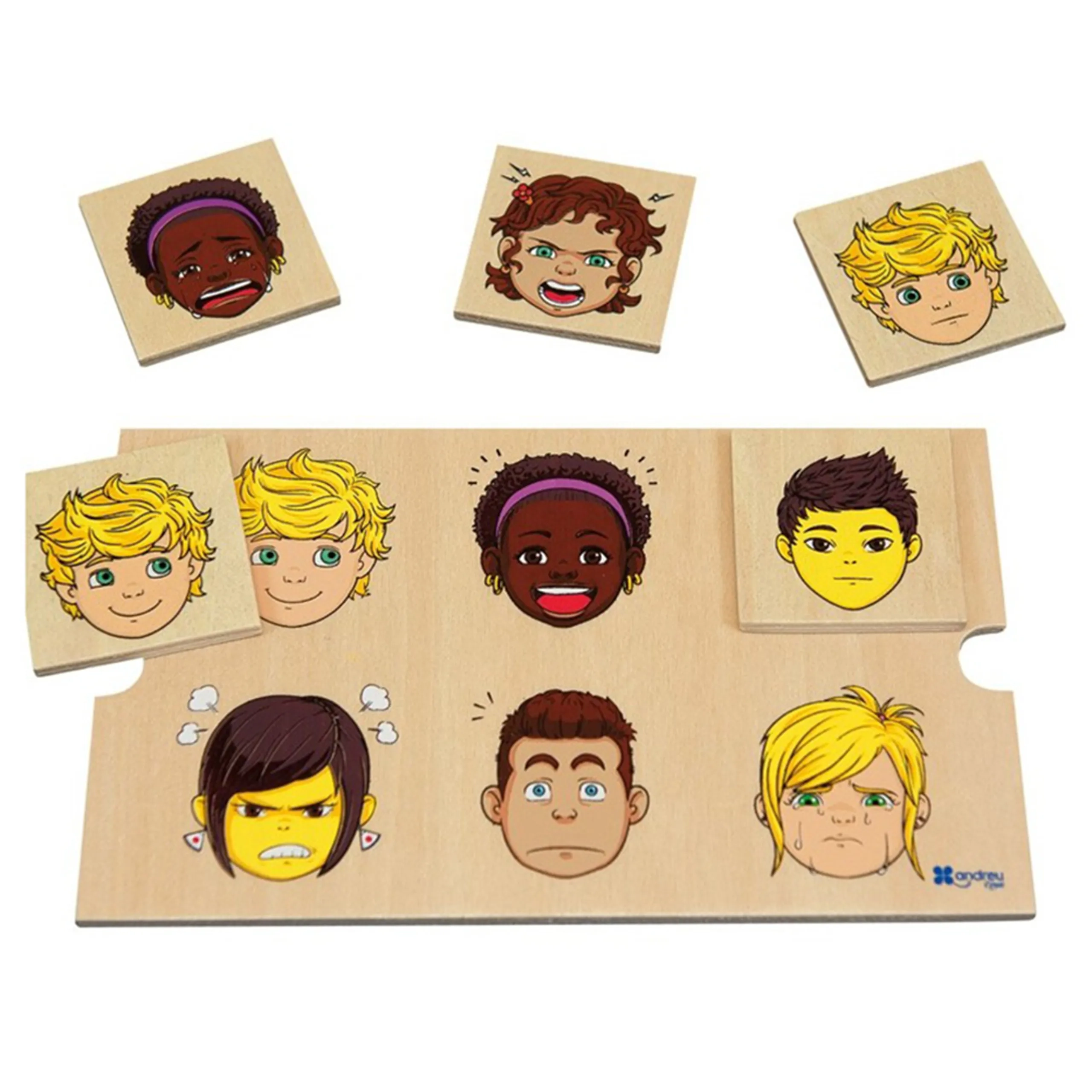 Facial Expressions Kit - Suitable for 2 years and above 28pcs