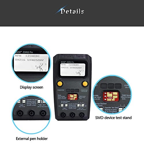 ESR02 Pro - Transistor Tester Multifunctional