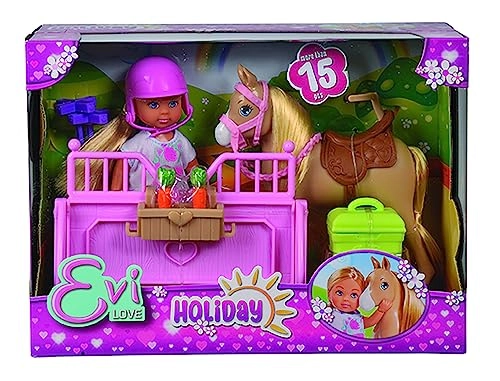 Evi Holiday Horse - Doll Set 6-inch Multicolor Ages 3+