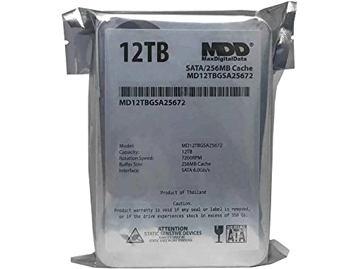 3.5" 7200rpm 256MB SATA 6Gb/s (MD12TBGSA25672) - 12TB