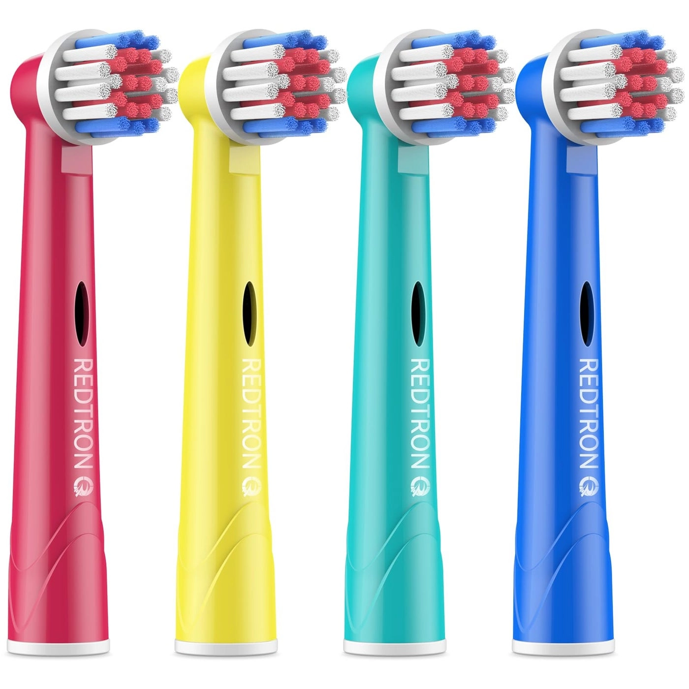 REDTRON Kids Toothbrush Heads 4-Piece Pack