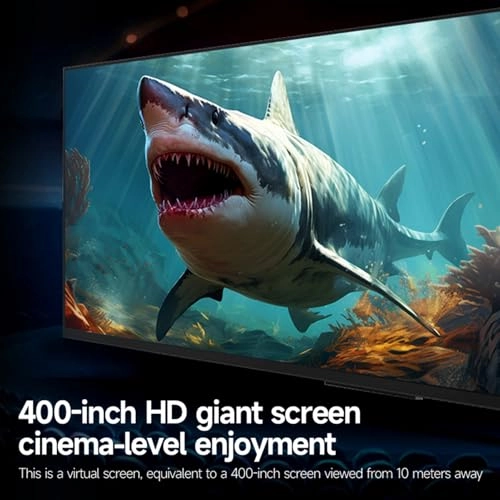 Smart Glasses - 400 Inch 1080p 0 to 600° Myopia