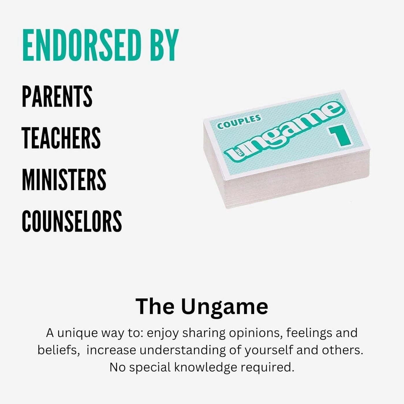 Pocket Ungame: Couples Version - Card Game