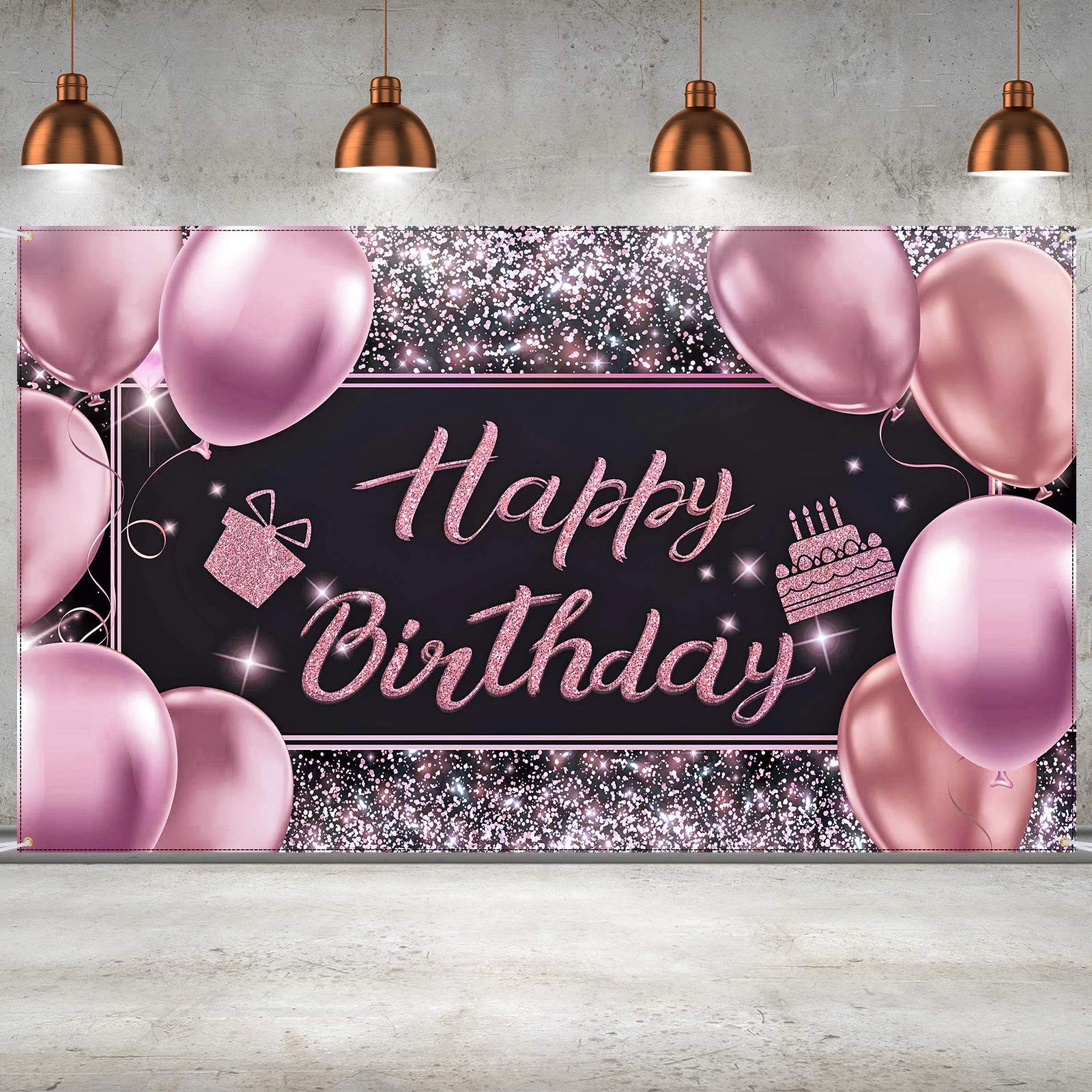 70s Theme Party Decorations Backdrop Banner - Birthday Party