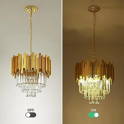 Crystal Chandelier - Dimmable