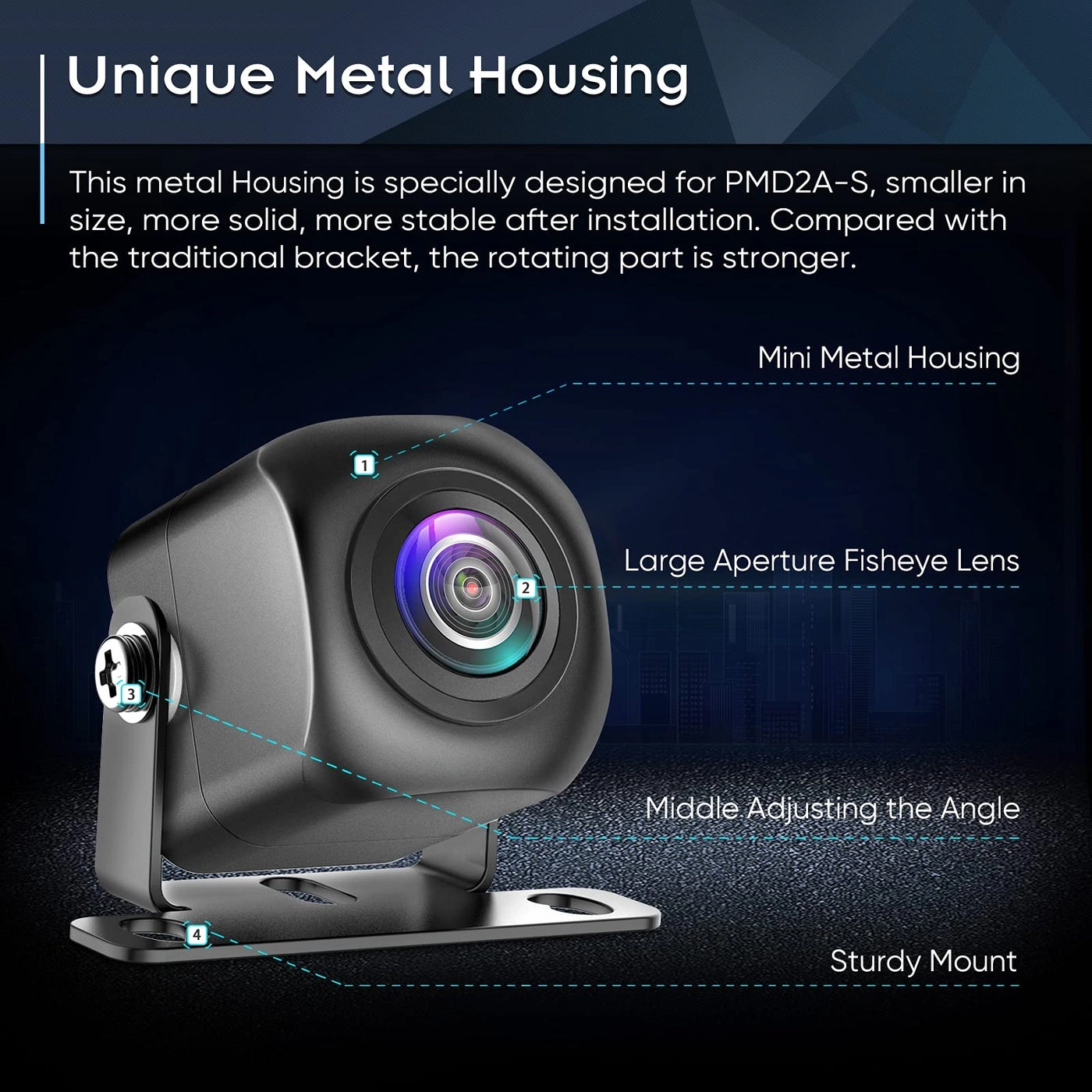 PMD2A-S - Night vision 1080P