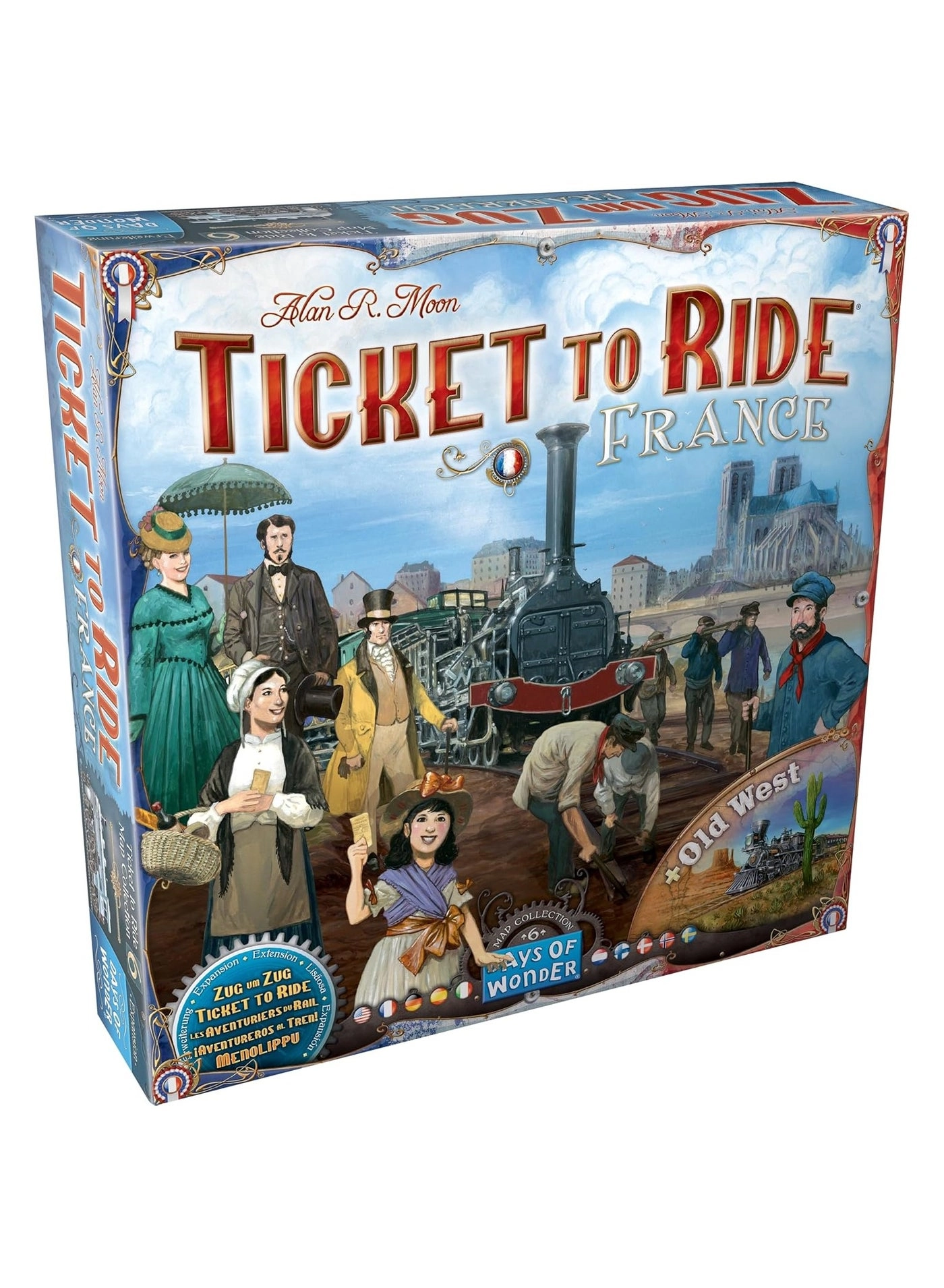 Days of Wonder Ticket To Ride: Vol 6: France & Old West Expansion