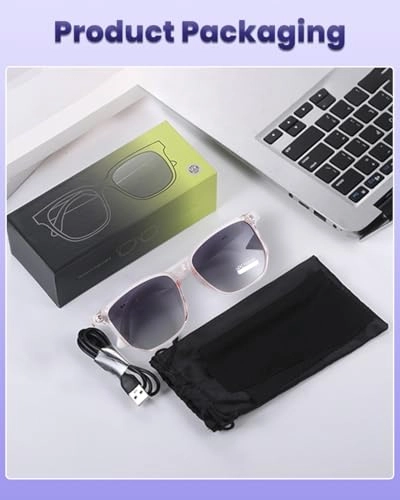 Smart Bluetooth Glasses - Touch Control Voice Control