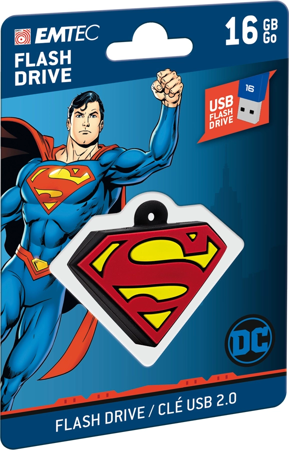 Emtec SuperHero Flash Drive - USB 2.0 16GB