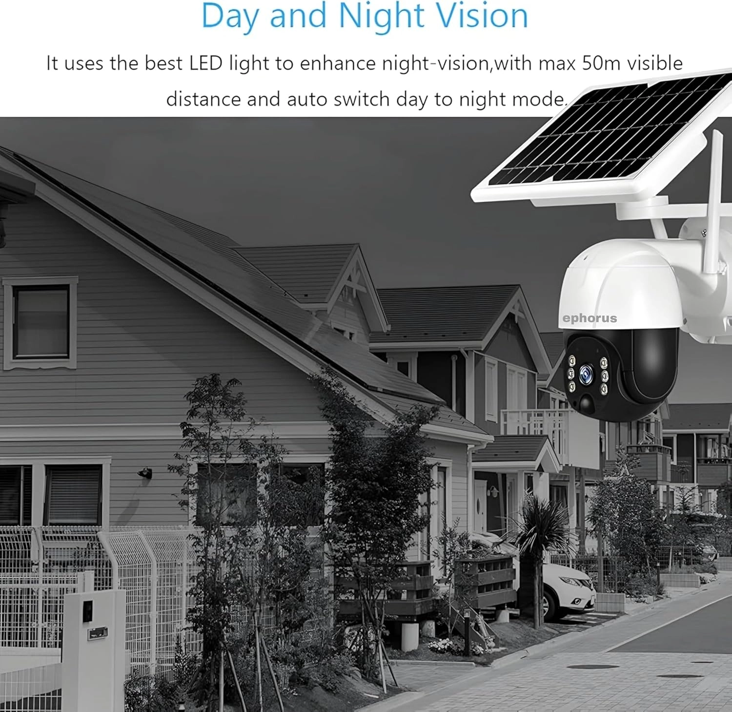 Solar 5Mp 4G Pan Tilt Zoom CCTV Camera