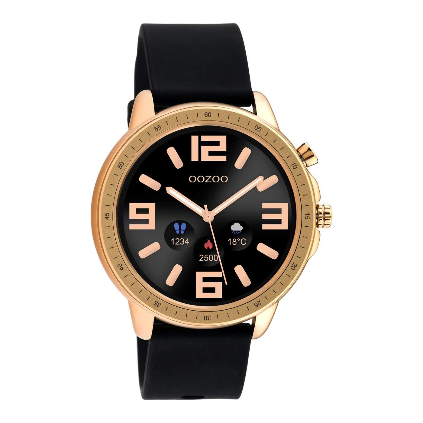 Oozoo Smartwatch 45mm Metal