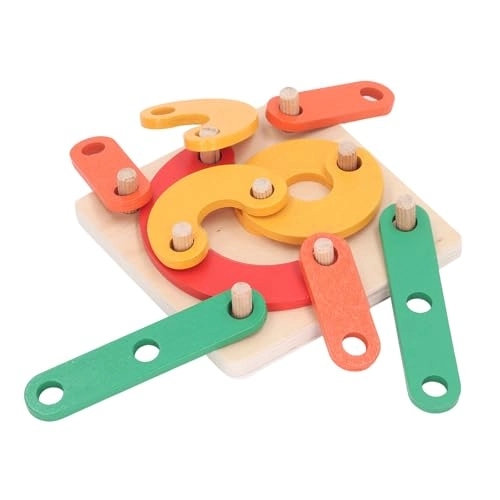 Wooden Building Blocks - 40 pcs