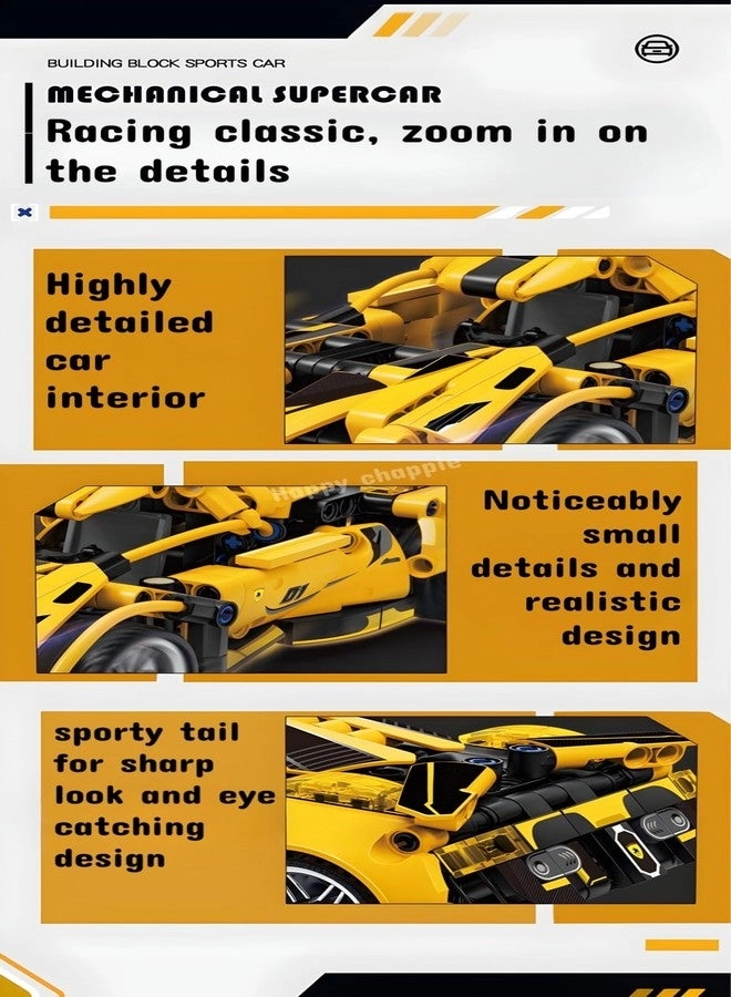 Mechanical Super Car - Openable Doors Rubber Wheels