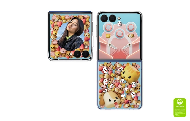 Express yourself in lively LED with Galaxy Z Flip7 Flipsuit Case