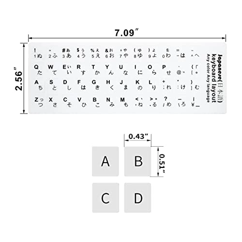 Keyboard Stickers - JP