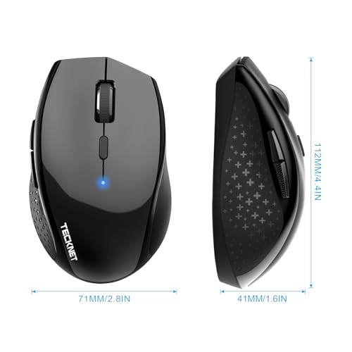 4800 DPI 6-Button Mouse - Wireless