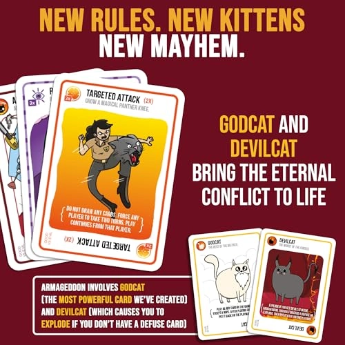 Exploding Kittens: Good vs. Evil - Card Game