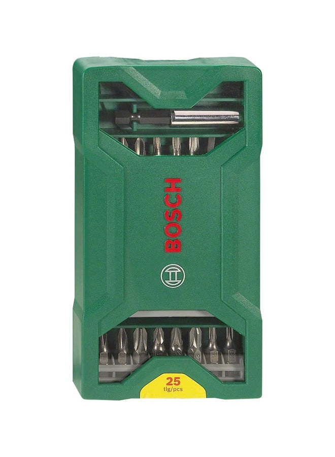 Bosch Promoline Screwdriver Bit Set - 25 piece(s) 25 mm