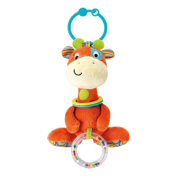 WinFun Little Pals Patch The Giraffe Rattle With Rings - 0 month(s)