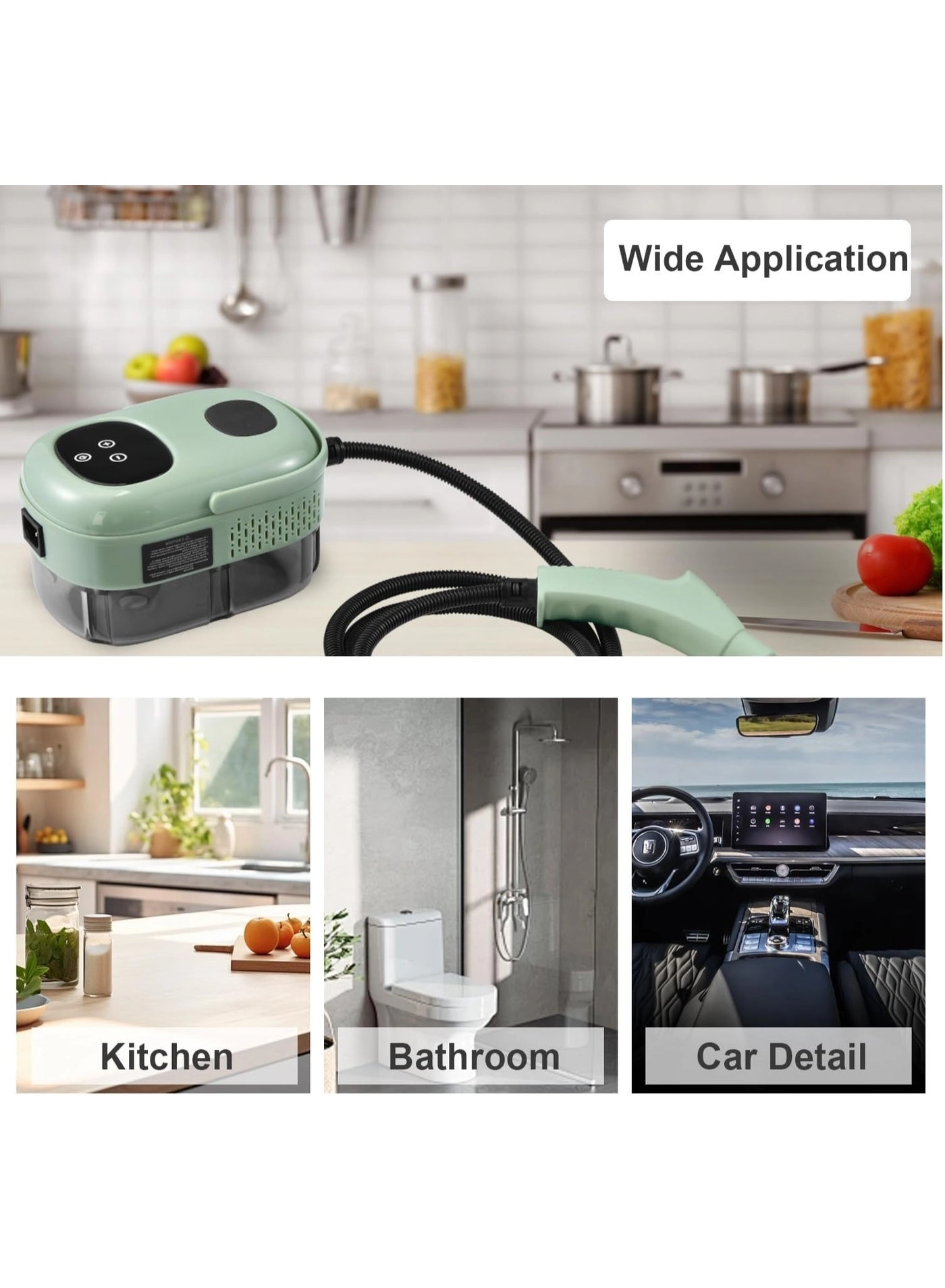 Handheld Steam Cleaner - 1L