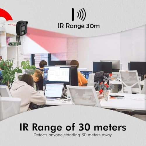 4 Channel Turbo HD DVR + 2 MP Indoor Camera - 4 2.4MP + 4 Channel Power Supply + 70 Meters CCTV Cable + 1 TB Hard Drive + BNC & DC Connectors + HDMI Cable