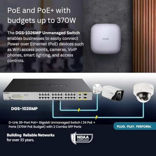 DGS-1026MP 26-ports