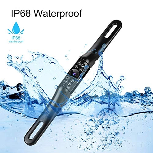 Universal Car Rear View Camera - 8 LED night vision 648x488