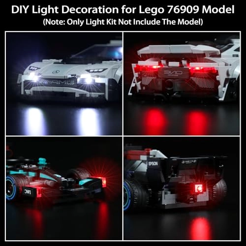 LED Lighting Kit for LEGO 76909 - ABS less than 5V