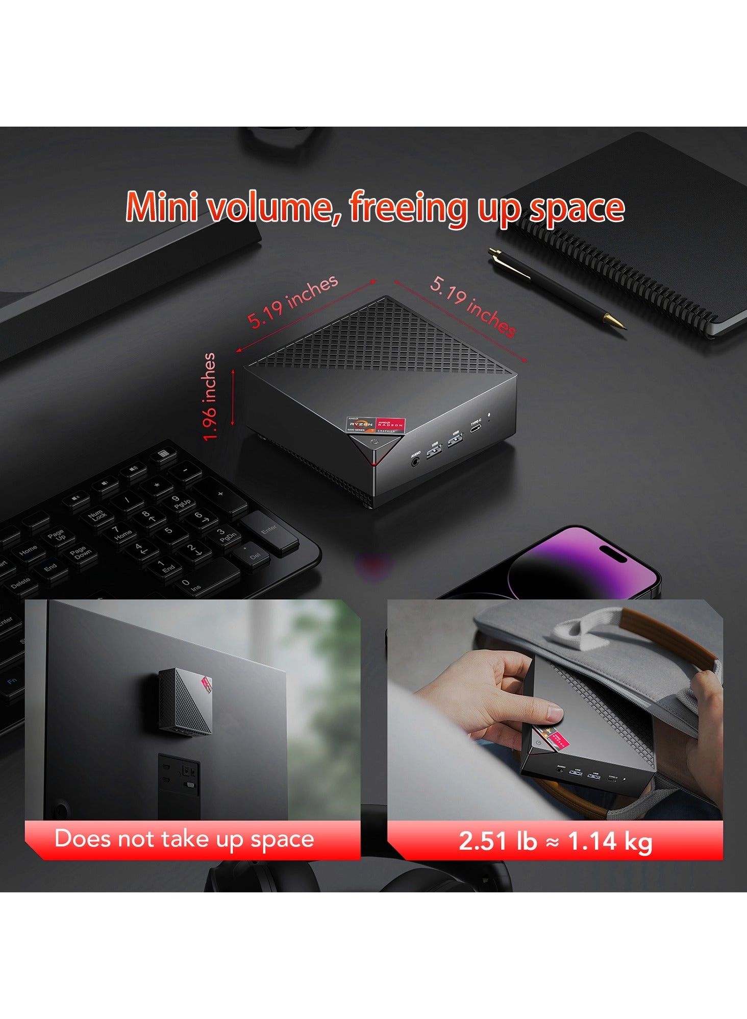 AM06Pro - 5700U 32GB 1TB