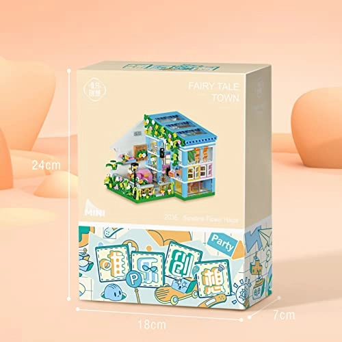 Miniature Dollhouse Kit - 3D Wooden LED Lights