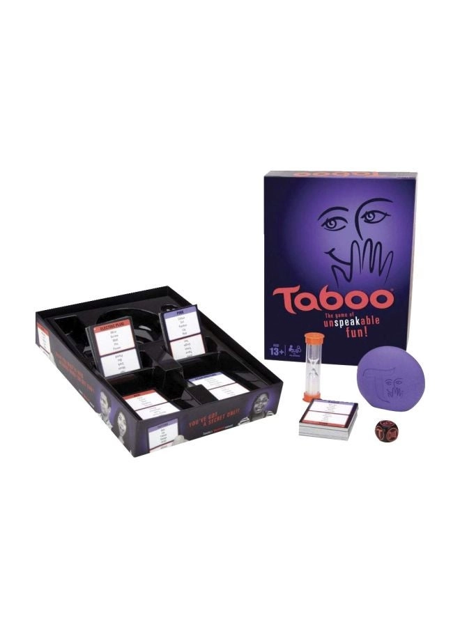 Parker Brothers Taboo: The Game Of Unspeakable Fun
